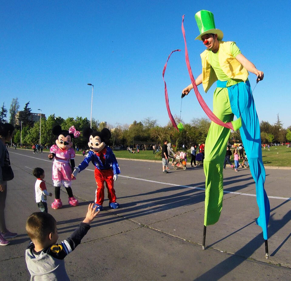 Open-Air-Show im Parque O'Higgins (Santiago, 2015)